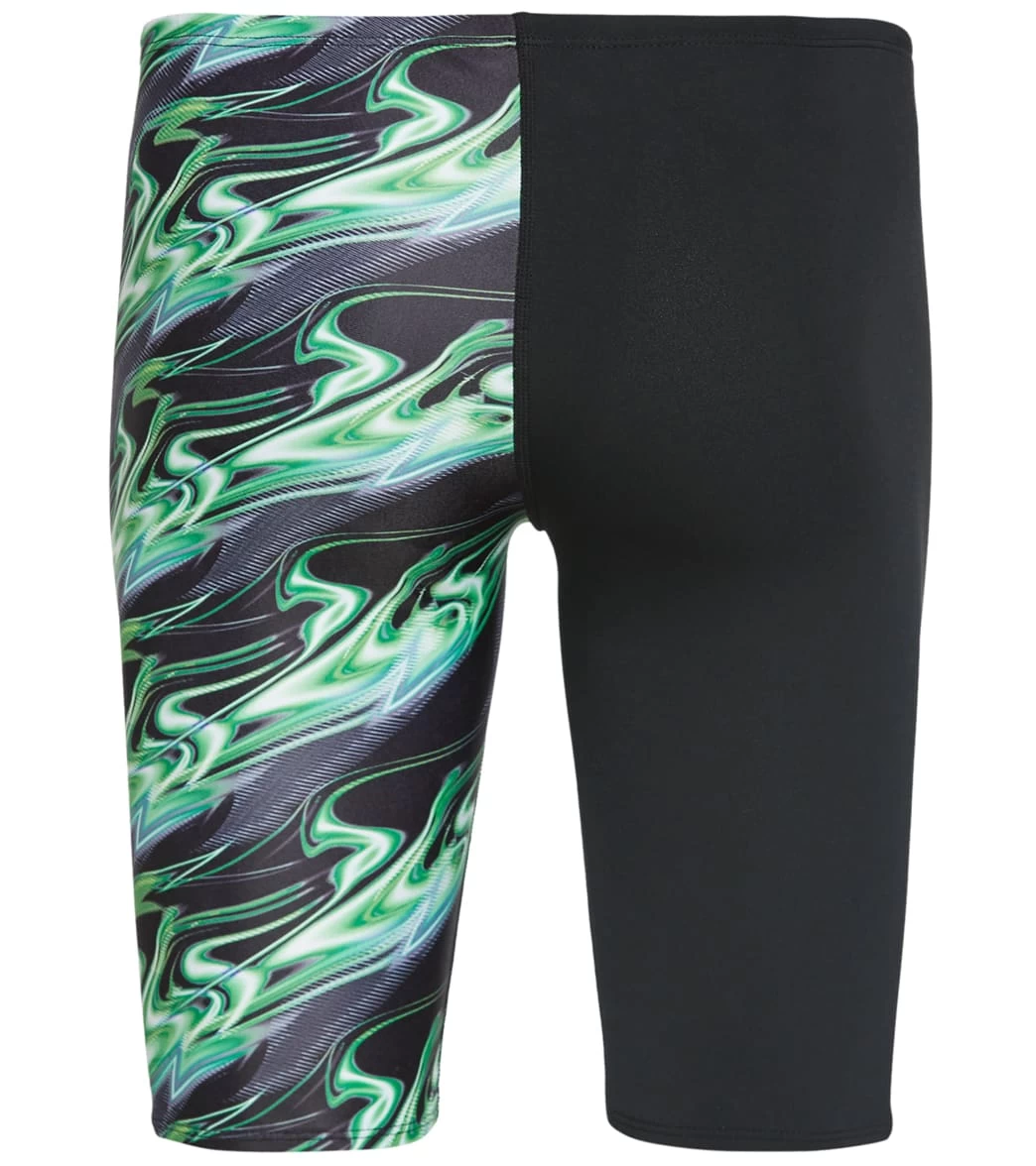 Reliance Men's Inferno Team Print Spliced Jammer Swimsuit - Image 3