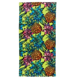 Neon Pineapple Towel 30"X 60"