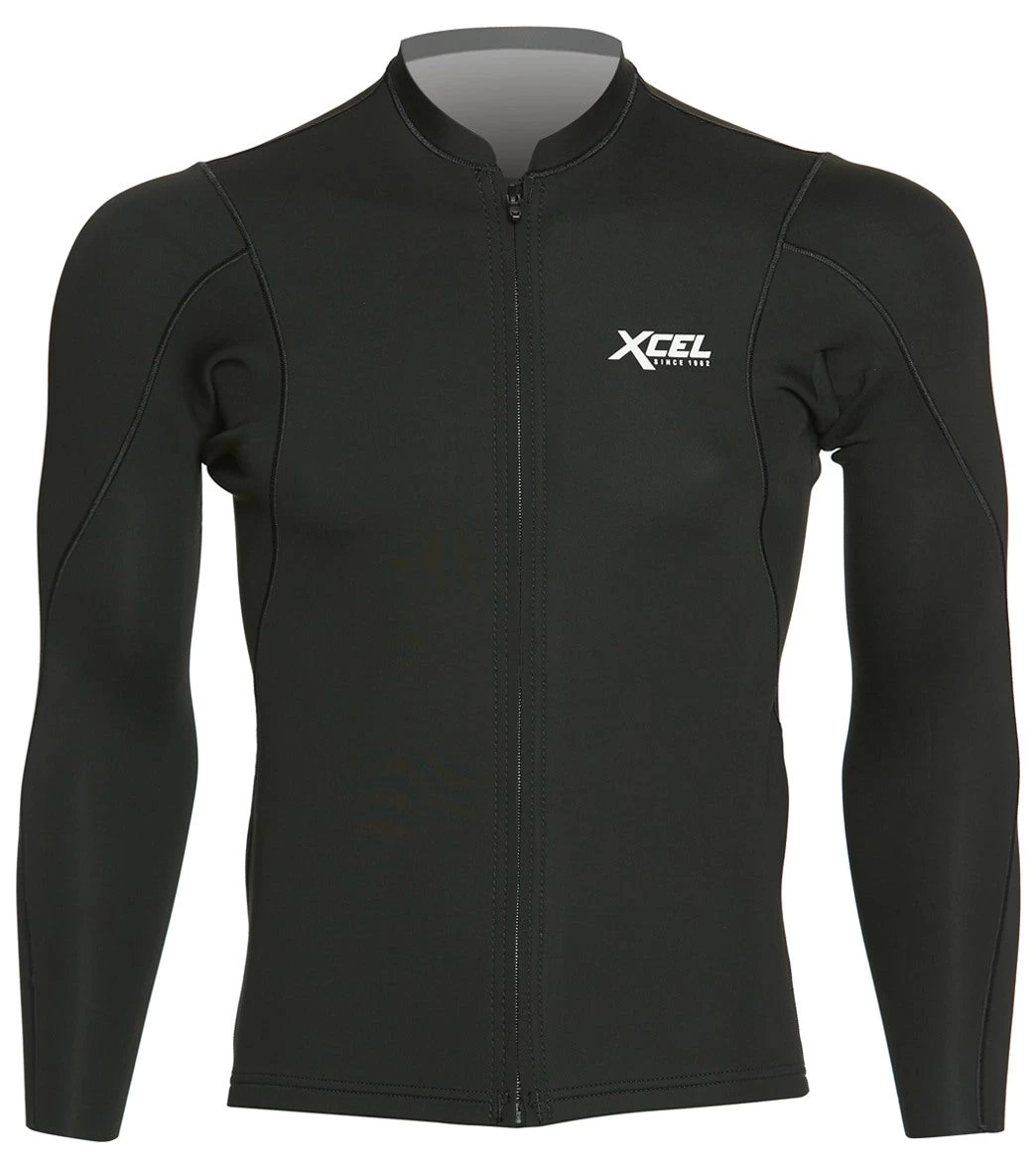 Xcel Men's Axis 1/.05mm Long Sleeve Front Zip Jacket