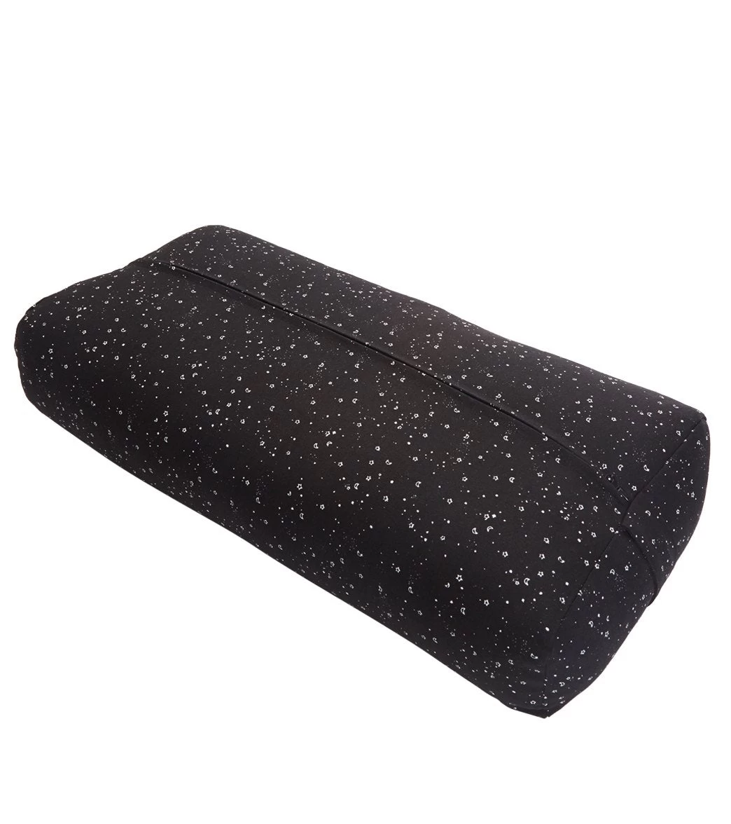 High Impact Stardust Cotton Rectangular Yoga Bolster - Image 3