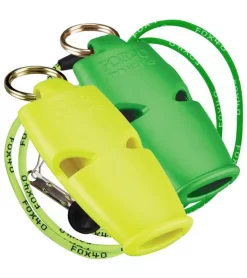 Fox 40 Micro Lifegurd Whistles W/ Lanyards (2 Pack)