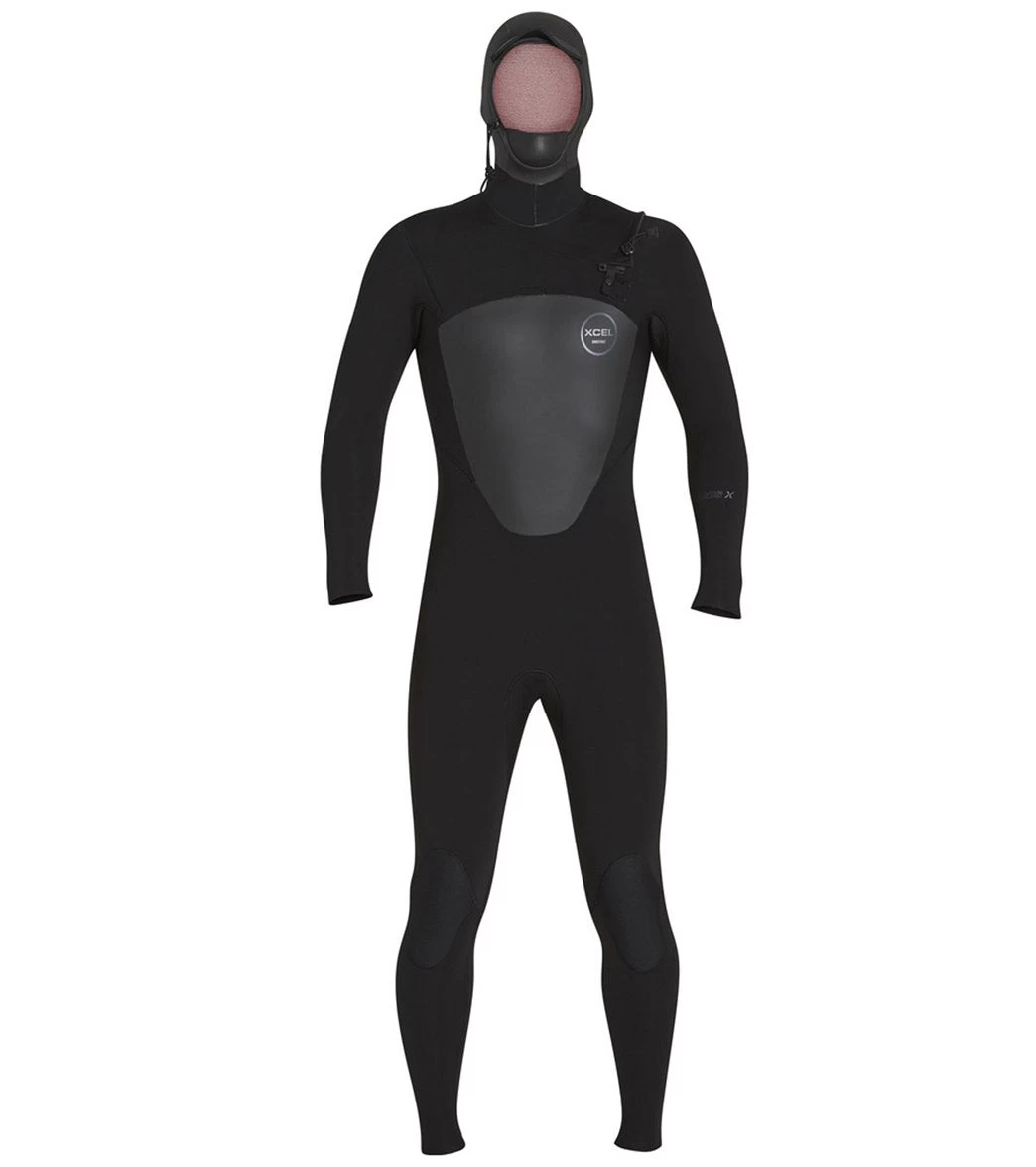 Xcel Men's 5/4mm Axis Front Zip Hooded Fullsuit Wetsuit