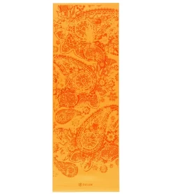 Gaiam Reversible Elephant Printed Yoga Mat 68" 6mm Extra Thick
