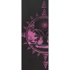 Gaiam Reversible Be Free Printed Yoga Mat 68" 6mm Extra Thick