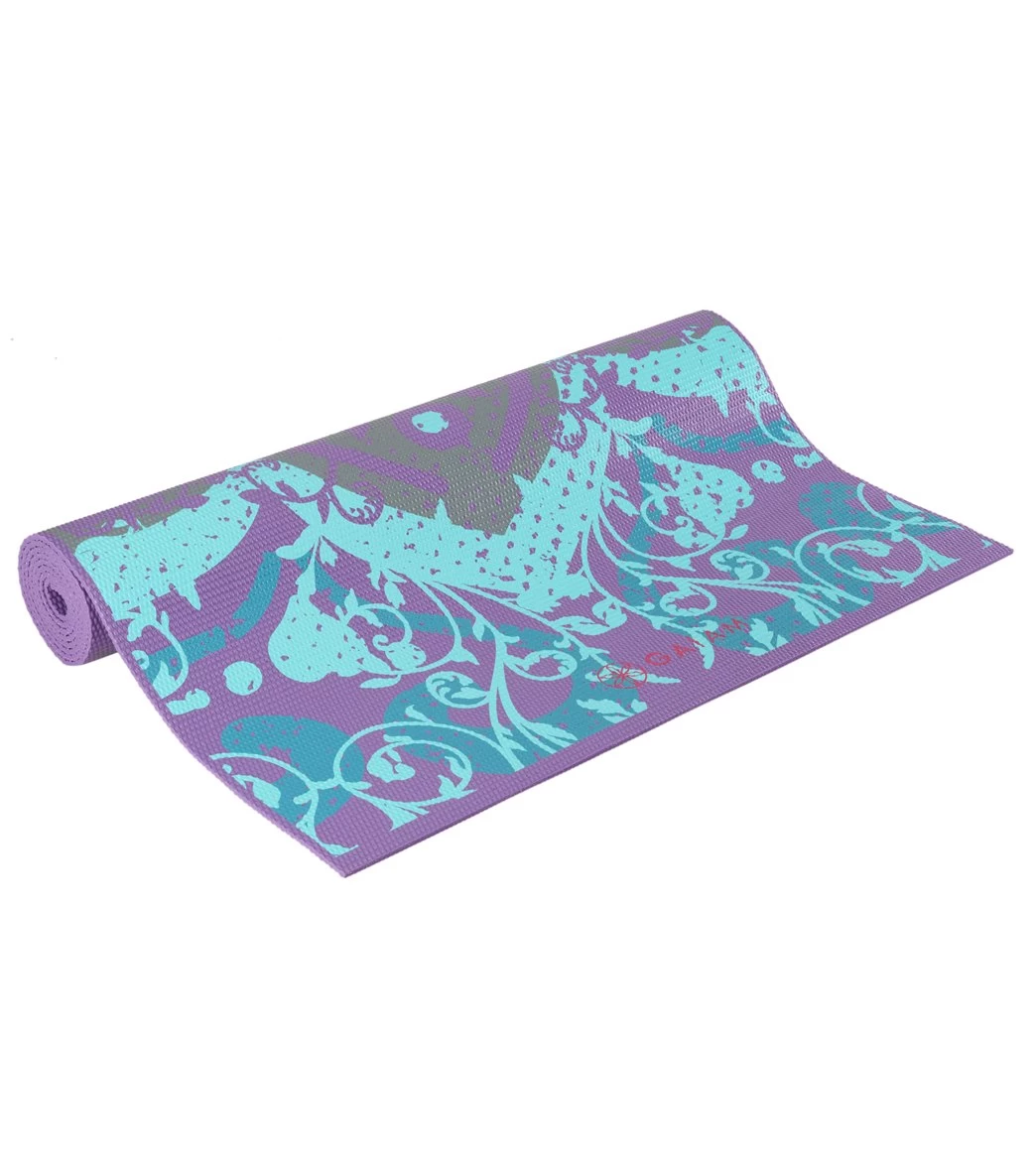 Gaiam Moroccan Garden Printed Yoga Mat 68" 4mm - Image 2