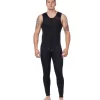 Level Six Men's Farmer John Front Zip Long John Neoprene Wetsuit