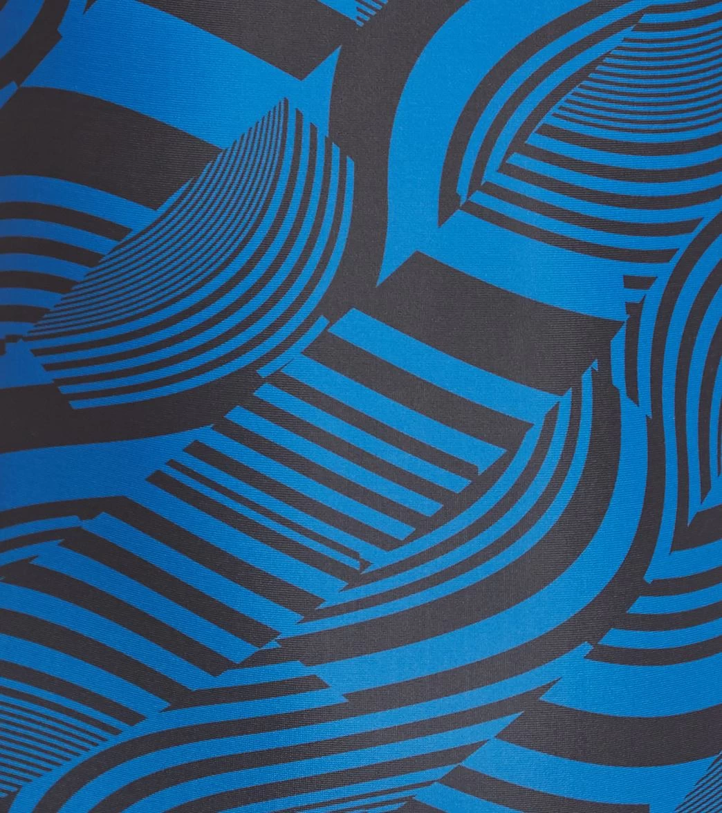 Swirl Thin Strap One Piece Swimsuit Youth (22-28) - Image 3