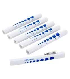 Disposable Penlight With Pupil Gauge Six Pack