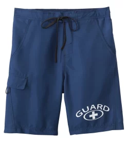 Men's Lifeguard Cargo Trunk Swimsuit