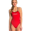 Lifeguard Varsity Solid One Piece Swimsuit