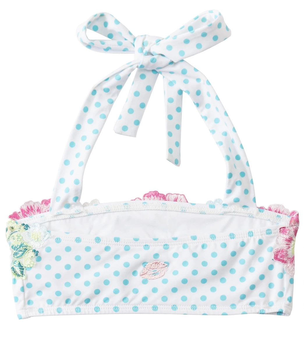 Girls' Garden Party Polka Dot Halter Top (7yrs-14yrs) - Image 2