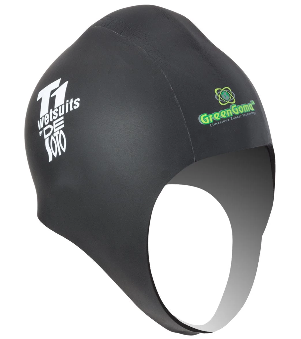 GreenGoma Rubber Swim Cap - Image 3