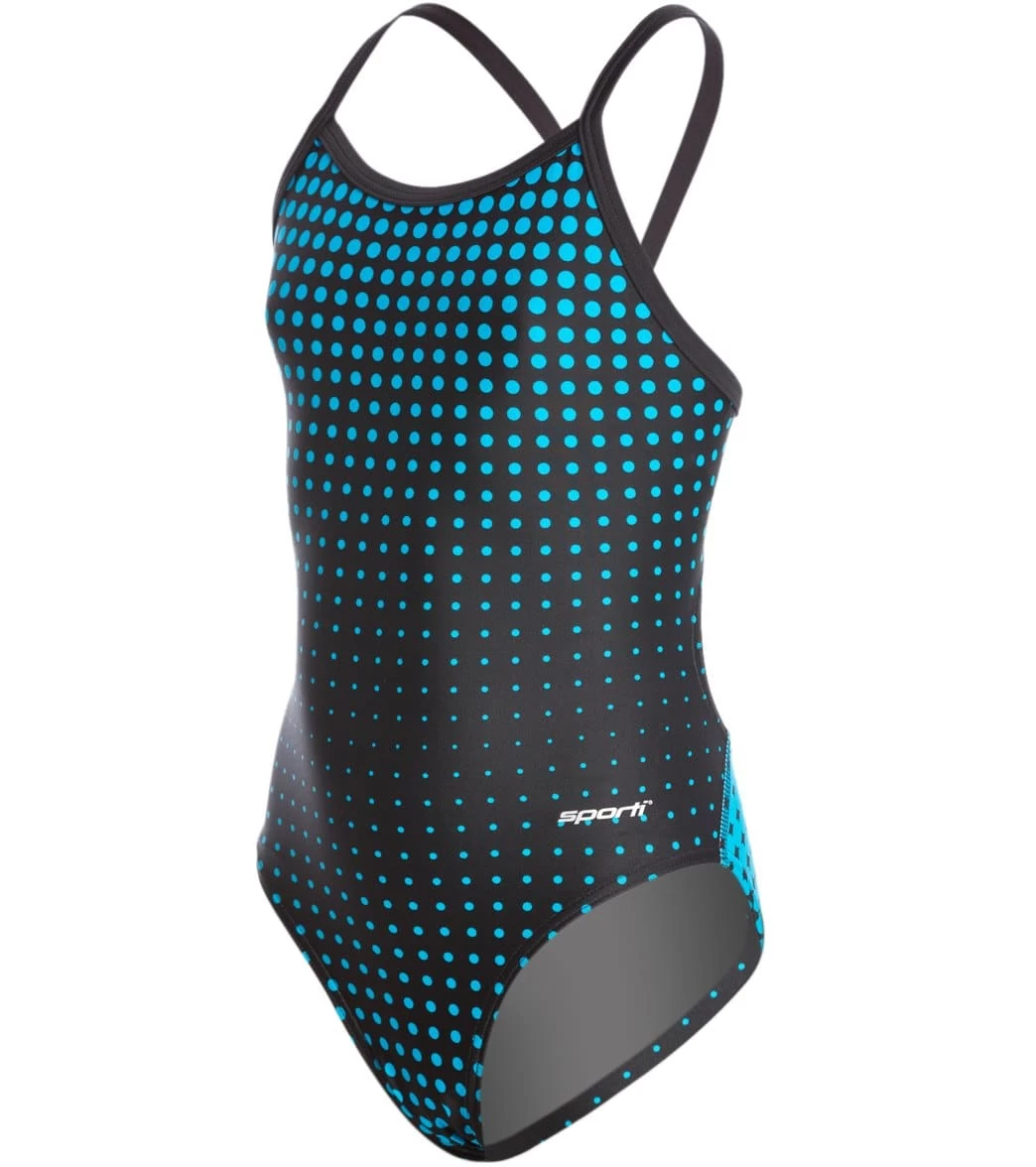 Molecule Thin Strap One Piece Swimsuit Youth (22-28)