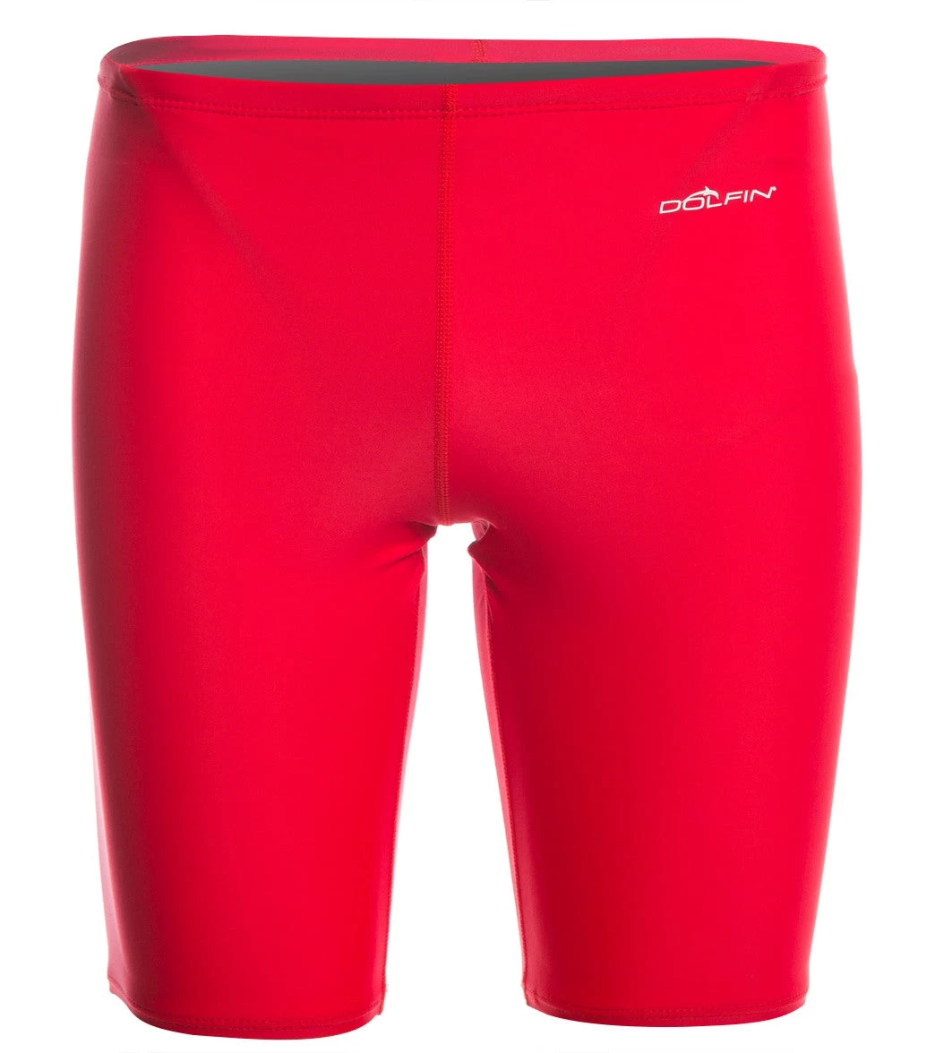 Poly Solid Jammer Swimsuit - Image 2