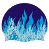 Fast Flames Silicone Swim Cap