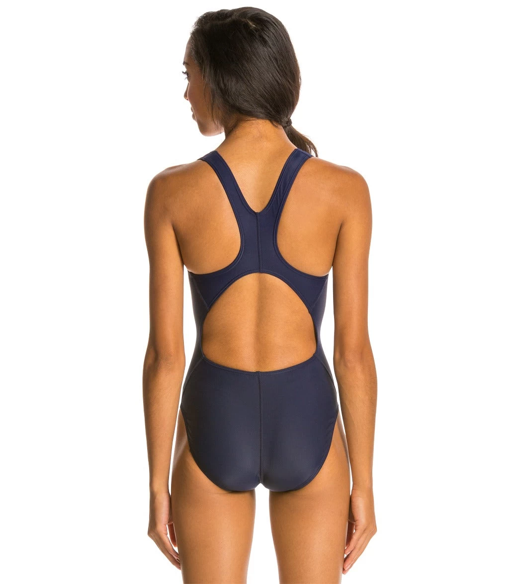 Solid V2 Back Lycra One Piece Swimsuit - Image 3