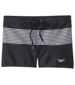 Speedo Men's Stripe Splice Square Leg Swimsuit