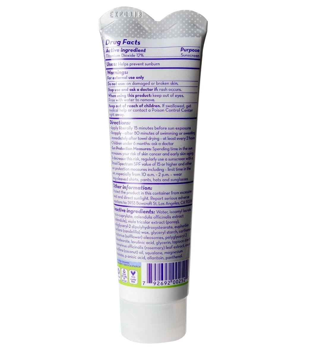 California Baby Super Sensitive Broad Spectrum SPF 30+ Sunscreen, No Fragrance - Image 2