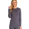 Level Six Women's Hot Fuzz Long Sleeve Fleece Paddle Top