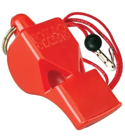 Fox 40 Classic Official Lifeguard Whistle With Breakaway Lanyard