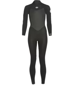 Rip Curl Women's Omega 3/2mm Back Zip Full Wetsuit