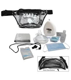 Clear PPE Supply Hip Pack