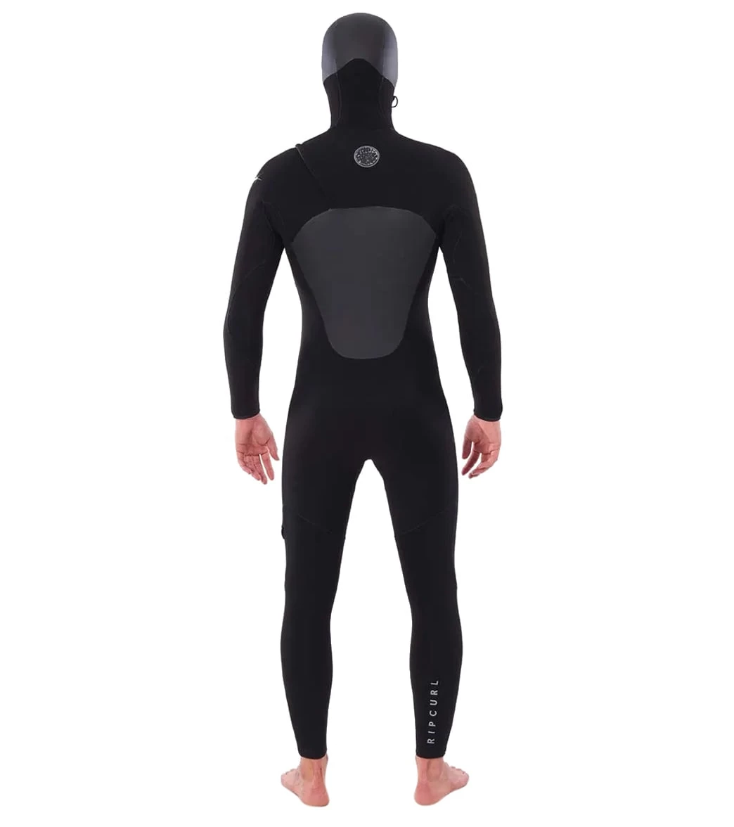 Rip Curl Men's Flashbomb 6/4 Hooded Chest Zip Full Wetsuit - Image 3