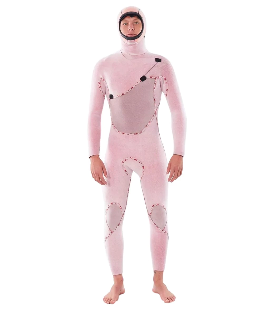 Rip Curl Men's Flashbomb 6/4 Hooded Chest Zip Full Wetsuit - Image 4