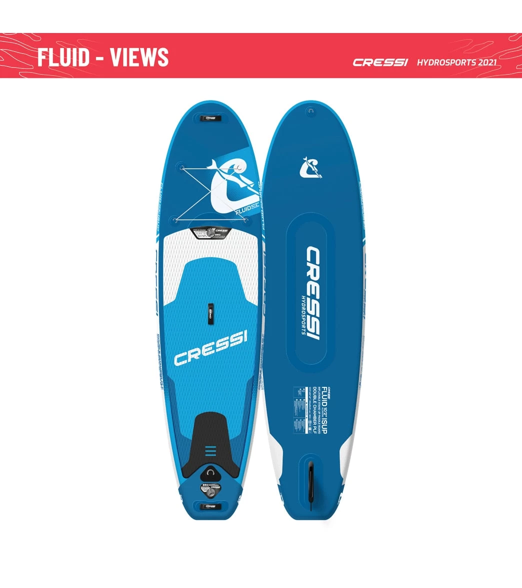CRESSI Fluid All Round Dc 10'2'' Inflatable SUP Set - Image 12