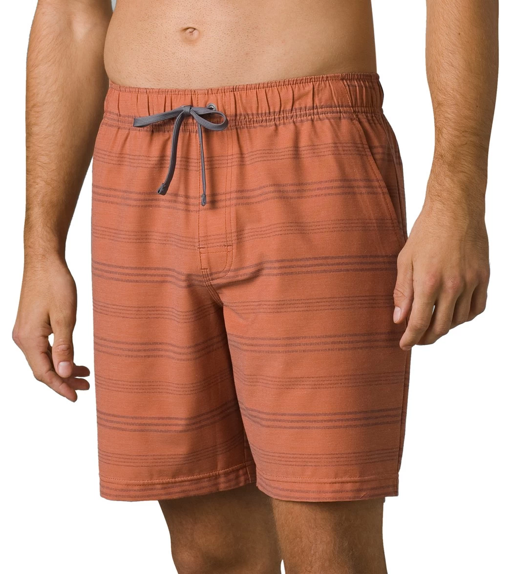 Prana Metric E-Waist 19" Swim Trunks