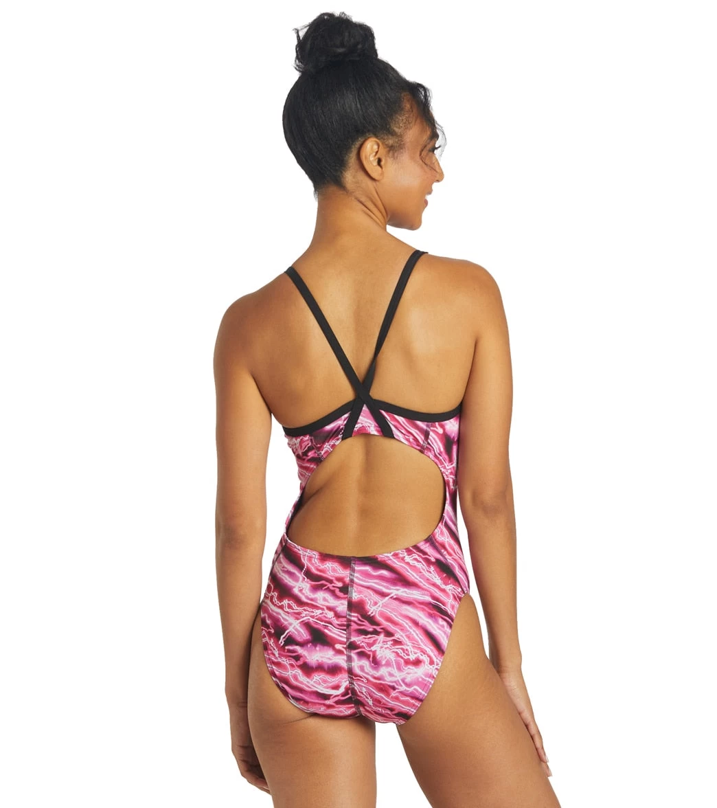HydroLast Flash Thin Strap One Piece Swimsuit - Image 3