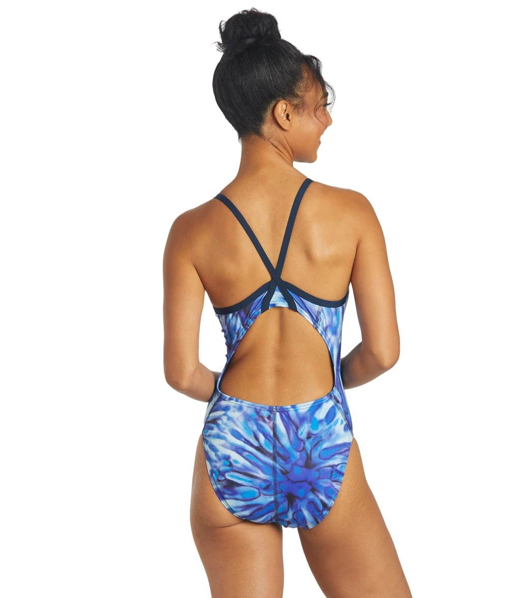 HydroLast Spacey Thin Strap One Piece Swimsuit - Image 3