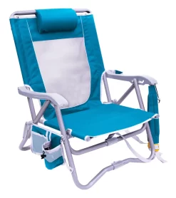 Bi-Fold Slim Beach Chair