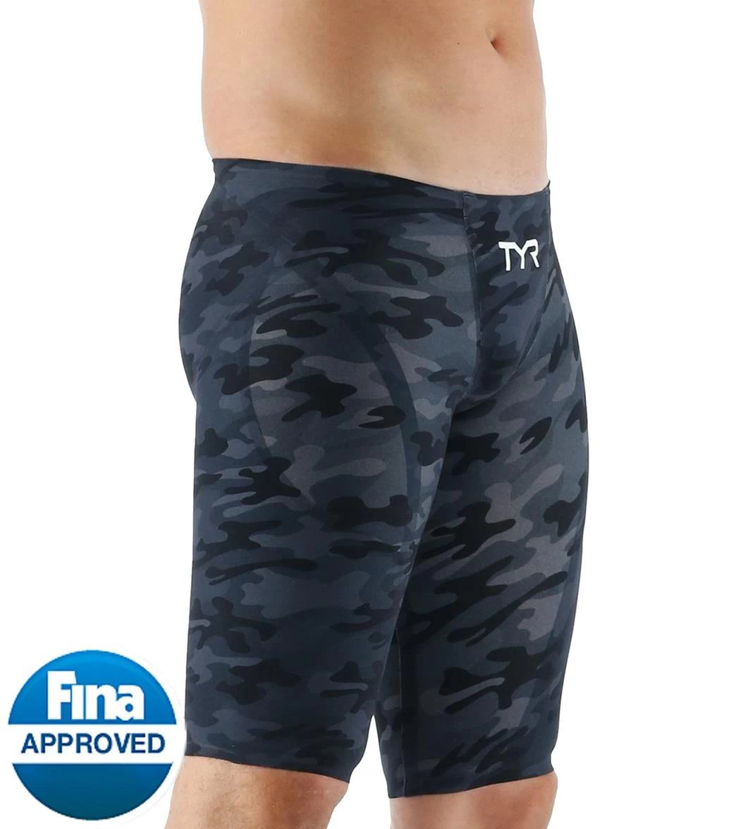 TYR Men's Venzo Camo Jammer Tech Suit Swimsuit - Image 2