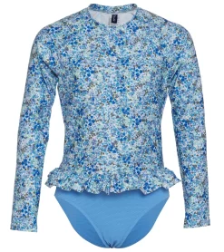Girls' Flora Long Sleeve Rashguard Set (Big Kid)