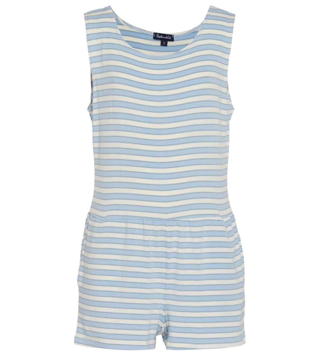 Girls' Parallels Romper (Big Kid)