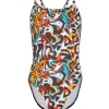 HydroLast Tiger Mingle Thin Strap One Piece Swimsuit Youth (22-28)