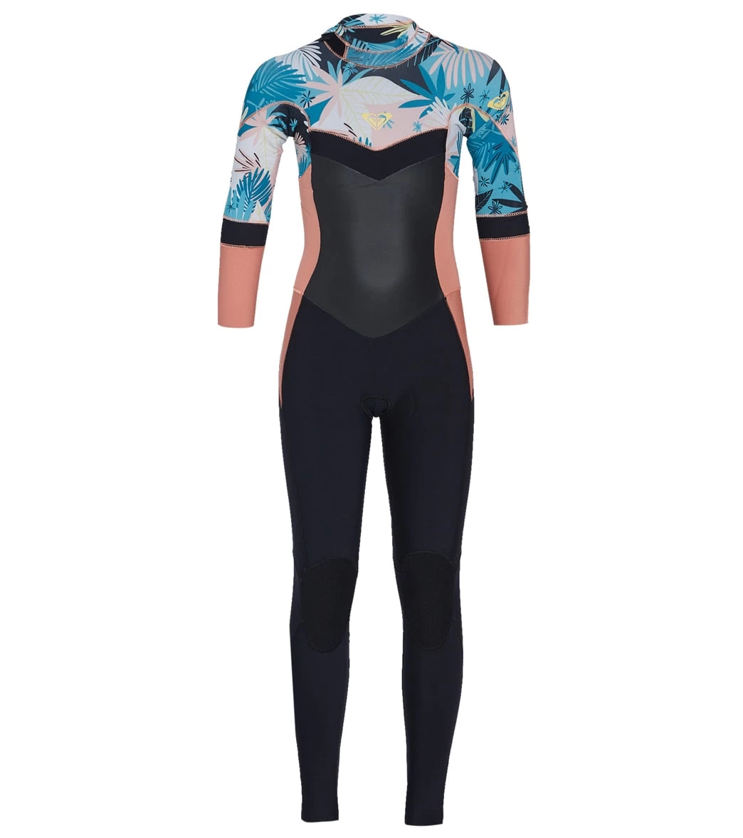 Roxy Youth 3/2MM Syncro Back Zip Fullsuit Wetsuit - Image 2
