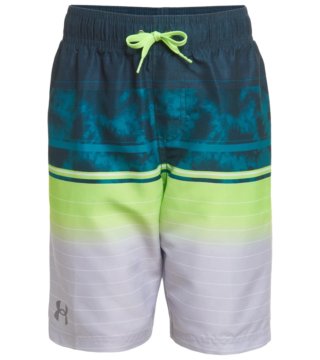 Under Armour Boys' Gradient Tie Dye Stripe Volley Short (Little Kid, Big Kid)
