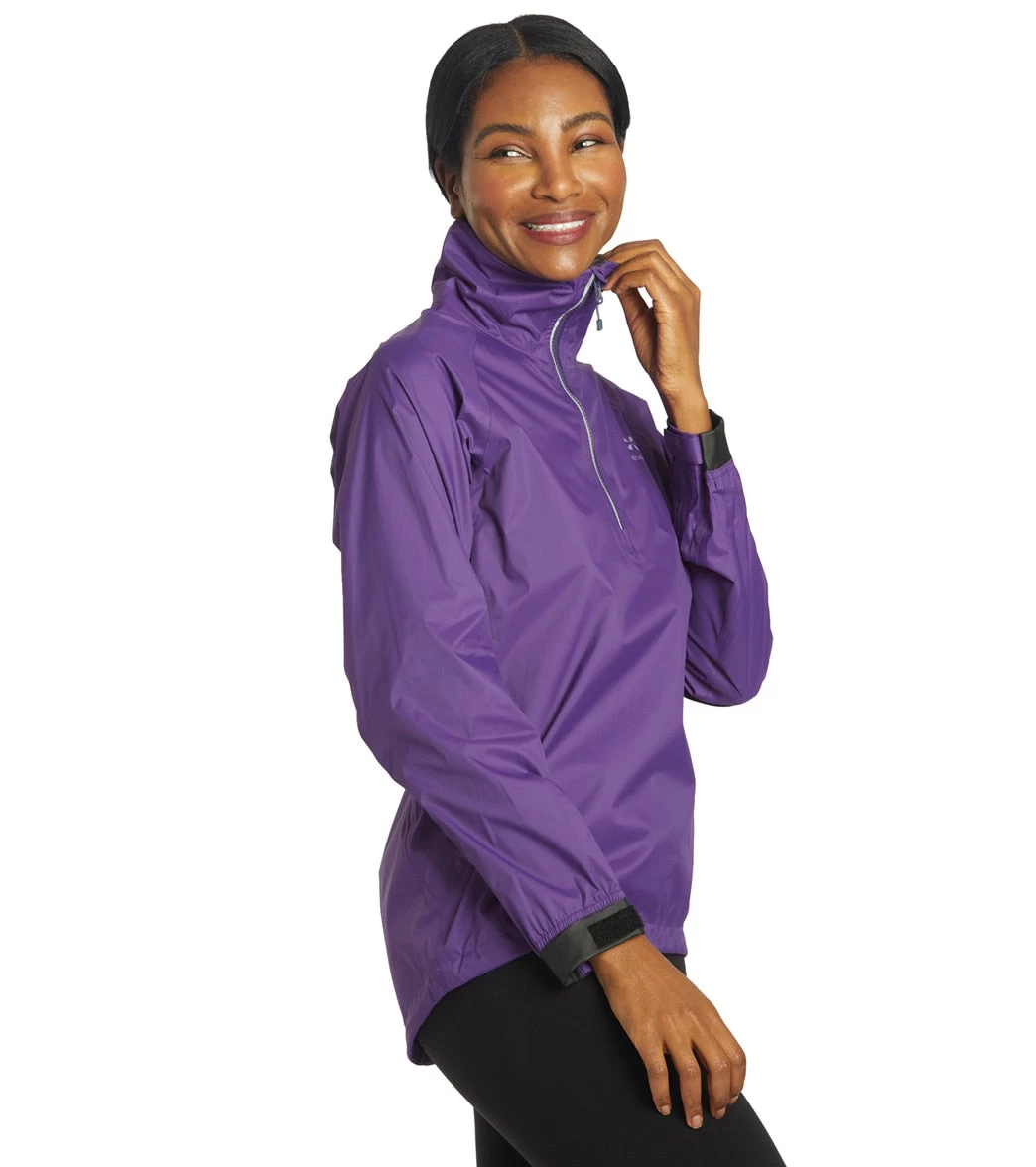 Level Six Women's Orillia 2.5-ply Waterproof Breathable Long Sleeve Touring Dry Top - Image 2