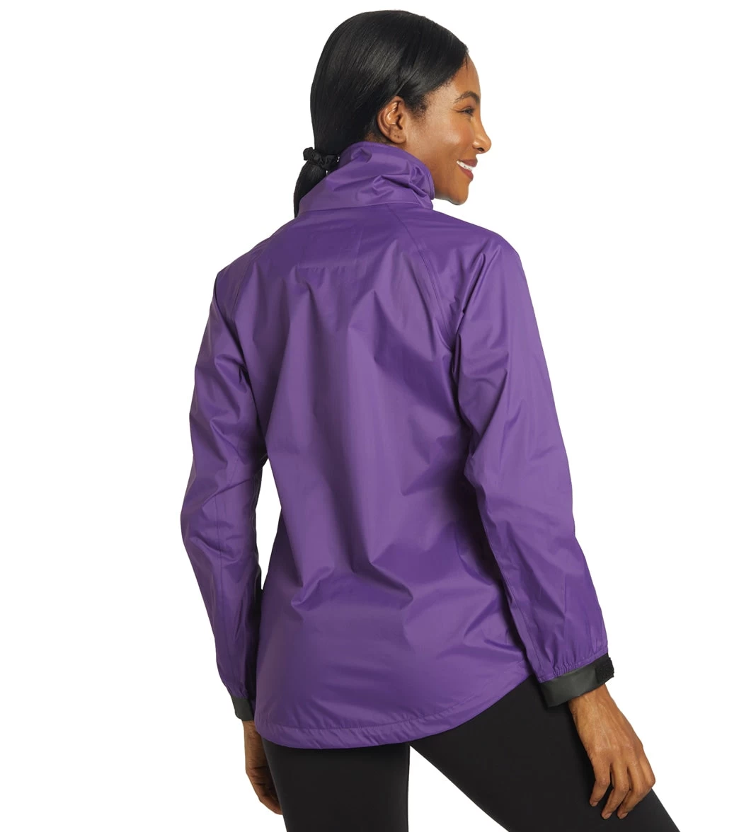 Level Six Women's Orillia 2.5-ply Waterproof Breathable Long Sleeve Touring Dry Top - Image 3