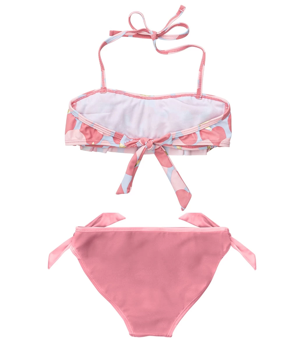 Girls' Apple Love Bandeau Bikini Set (Toddler, Little Kid) - Image 2