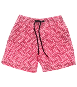 Boys' Nautical Knots Red Volley Board Short (Toddler, Little Kid, Big Kid)