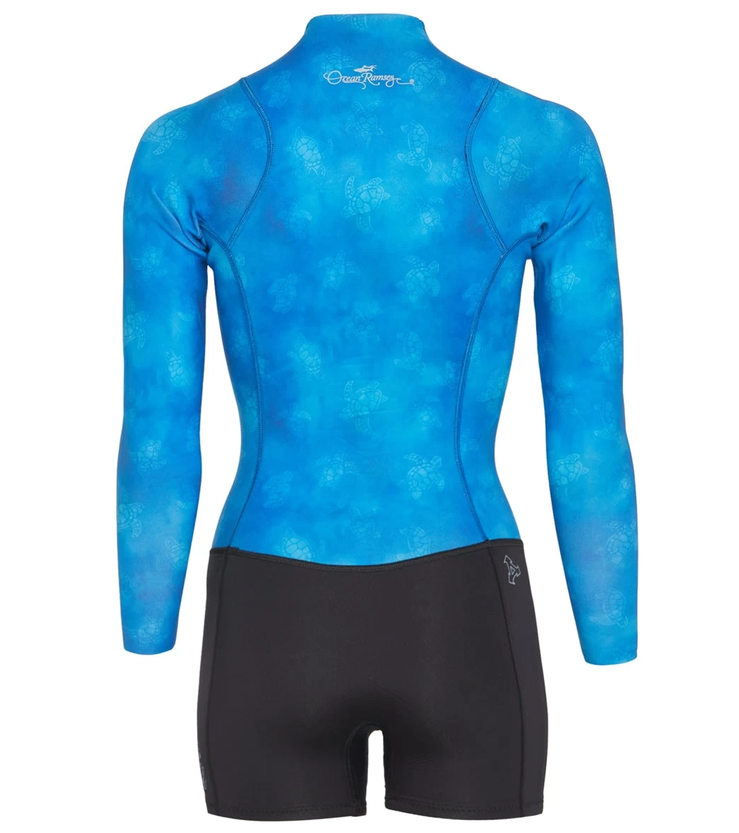 Xcel Women's Water Inspired 2/1MM Axis Long Sleeve Front Zip Spring Suit - Image 2