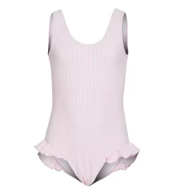 Girls' Pink Gingham Seersucker Delaney UPF 50+ One Piece Swimsuit (Baby, Toddler, Little Kid)
