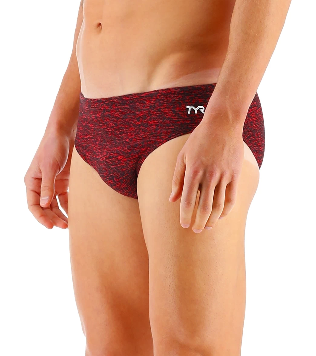 TYR Men's Lapped Racer Brief Swimsuit - Image 4
