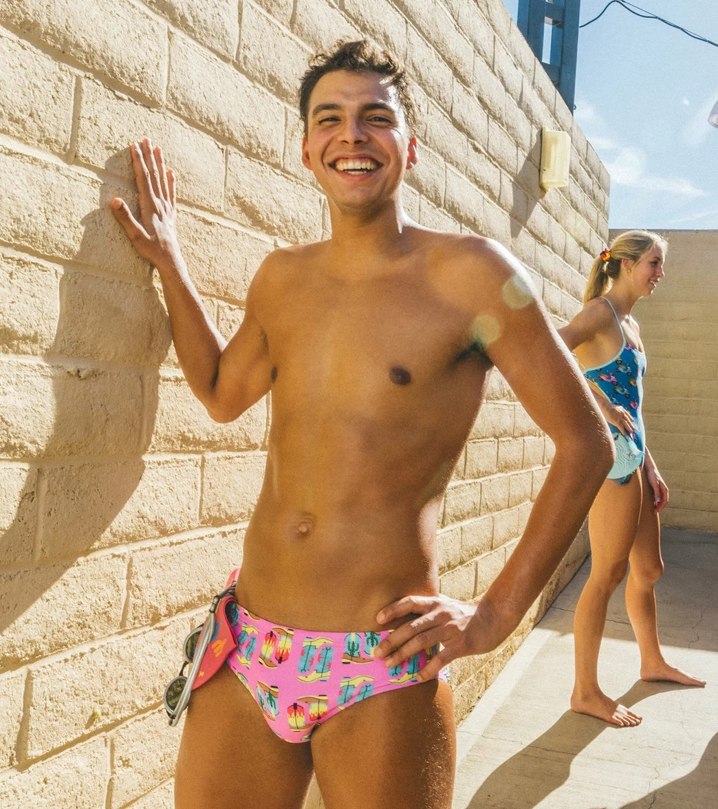 Sporti X Alex Walsh Space Cowboy Brief Swimsuit - Image 2