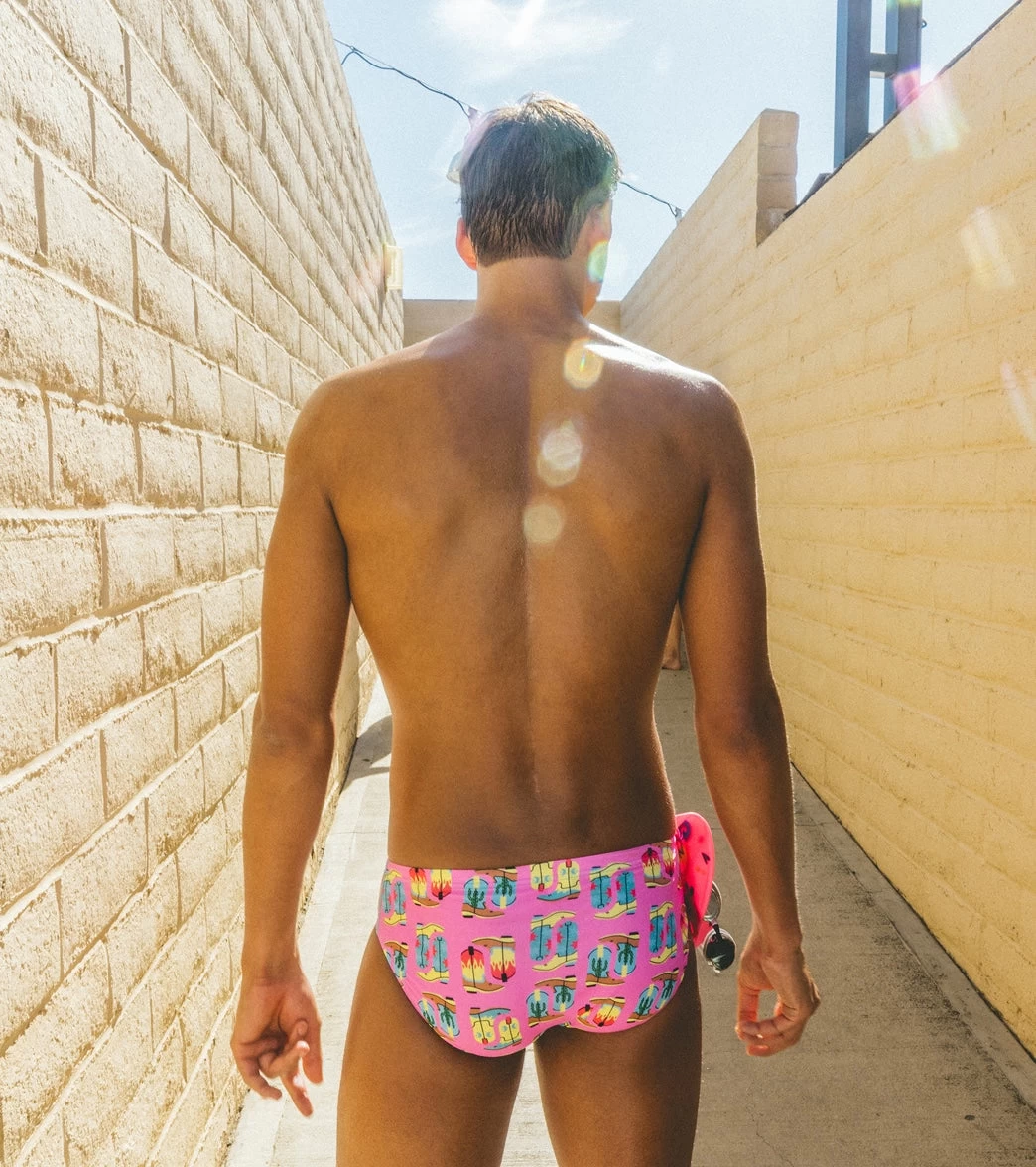 Sporti X Alex Walsh Space Cowboy Brief Swimsuit - Image 3