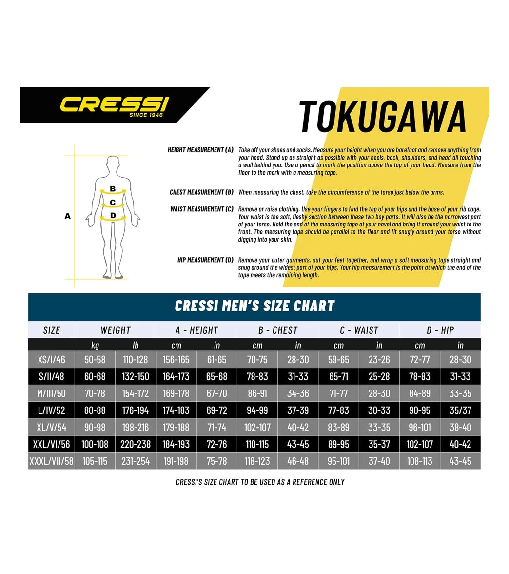 CRESSI 3.5mm Tokugawa Open Cell Hooded Two Piece Wetsuit - Image 5