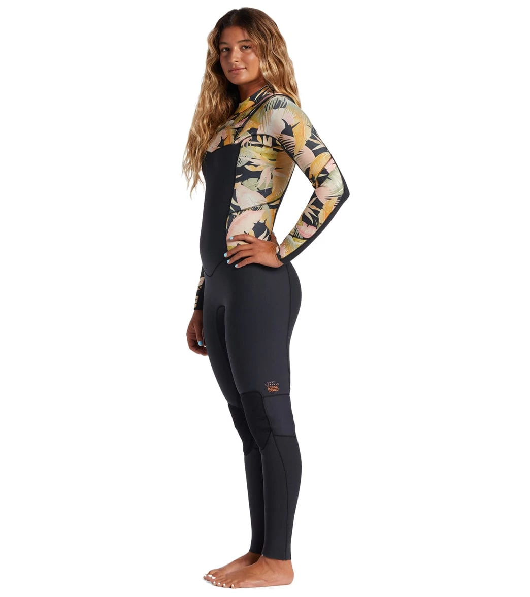 Billabong Women's 4/3mm Salty Dayz Chest Zip Fullsuit Wetsuit - Image 2